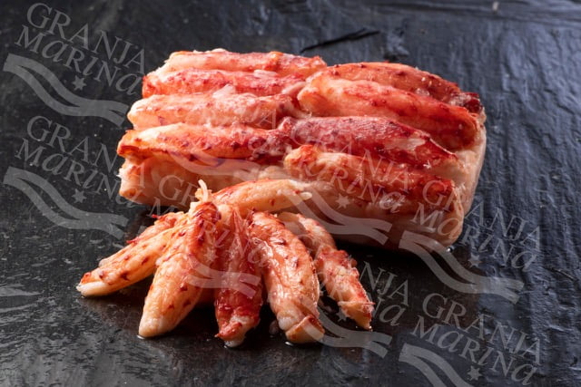 Centolla Carne Premium Punta Arenas, bloque 2,27 kilos.