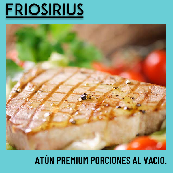 Atún Premium porciones al vacío 1KG