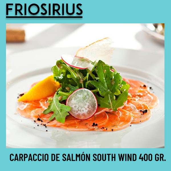 Carpaccio de Salmón S.Wind 400G.