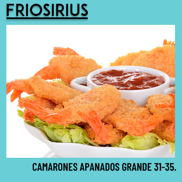 Camarones Apanados grande 31-35, 500G-1KG